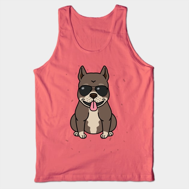 COOL FUNNY DOG DESIGN Tank Top by DesignwithYunuk